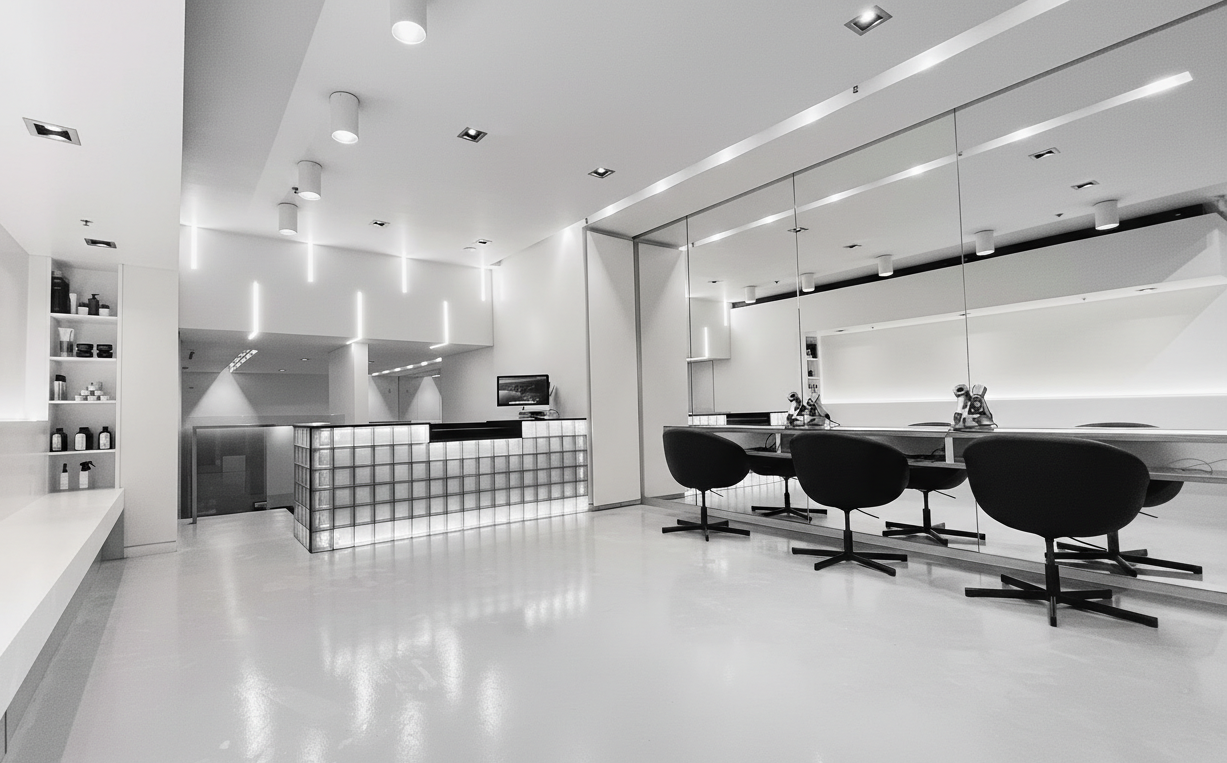 Luxury hair salon