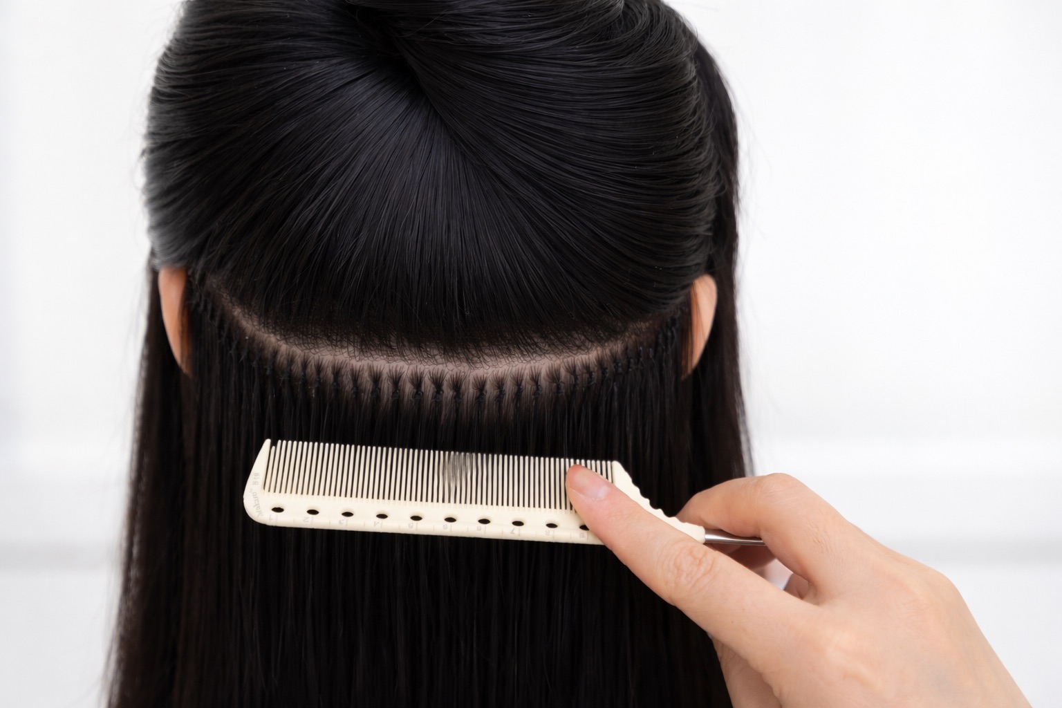 Natural feather hair extensions Melbourne — volume and length